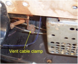 1954 Chevy vent cable