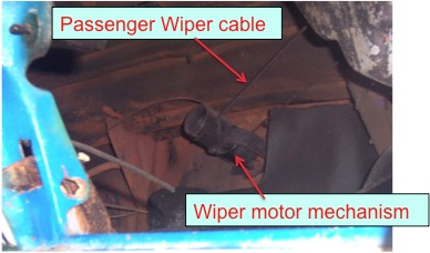 1954 Chevy wiper cables