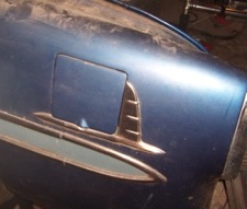 Chevy Fuel tank door