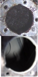 Fuel tank before and after