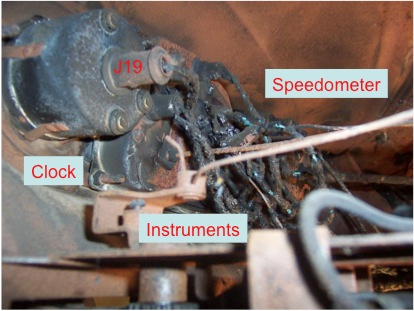 54 Chevy dashboard wiring